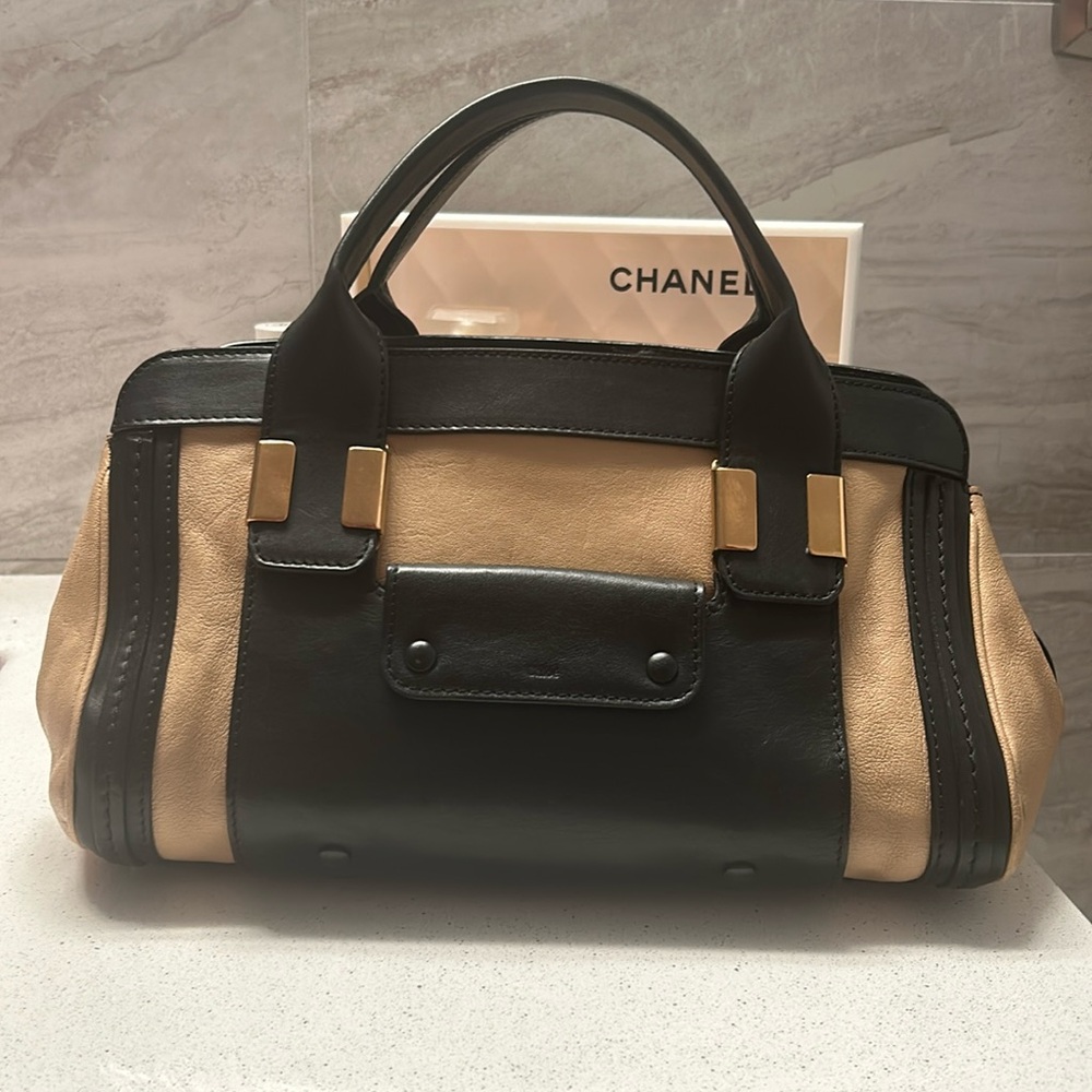 Authentic CHLOÉ ALICE leather bag- VERY LOVELY!